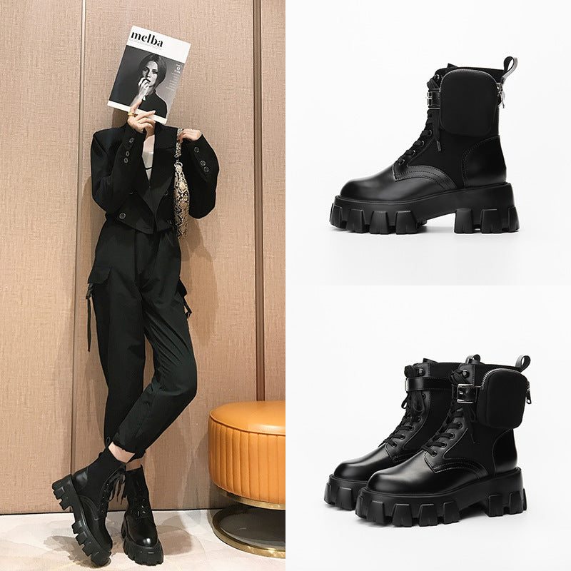 All-match thick-soled anti-skid boots